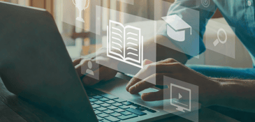 Moodle education sector laptop learning