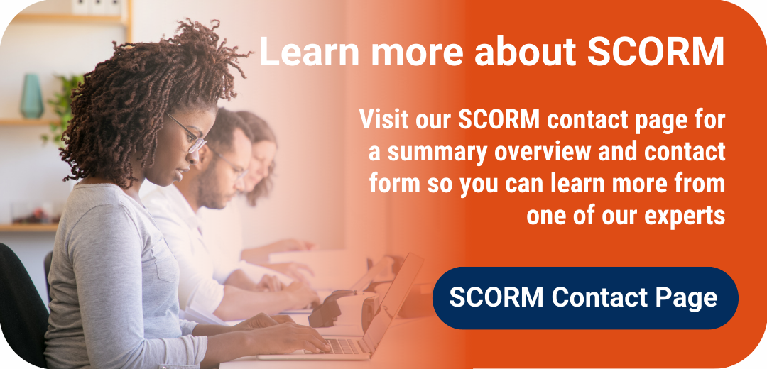 what is SCORM contact page