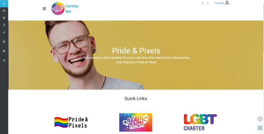 LGBT Youth Scotland LMS Solution