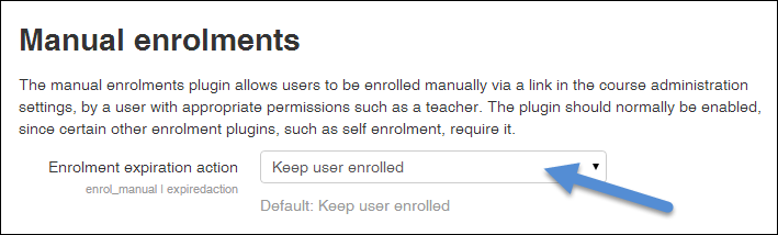 Suspend students from a Moodle course