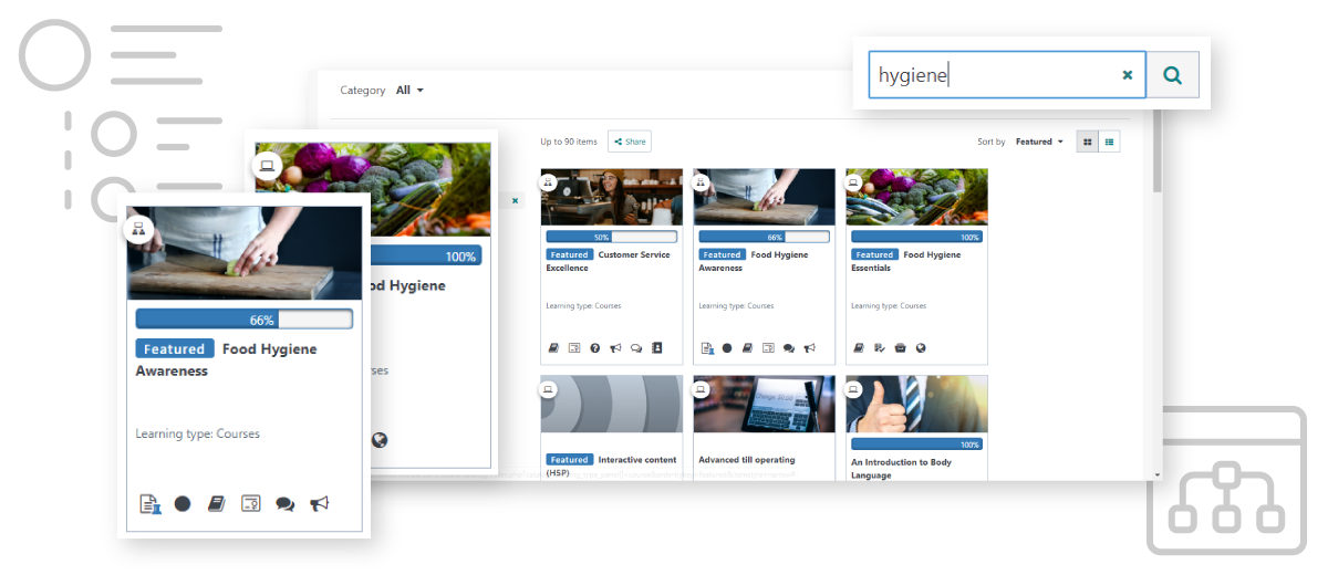 Totara Learn - Custom Course Catalogue
