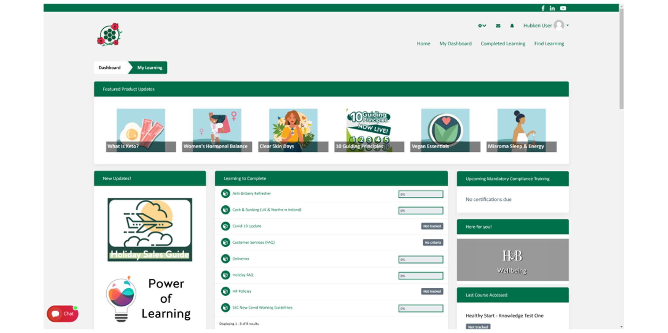 e-Learning for Retail - Holland & Barrett Screenshot