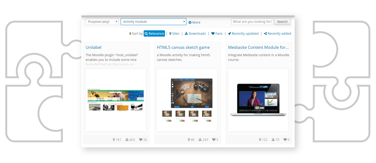 Moodle - Plugins Library