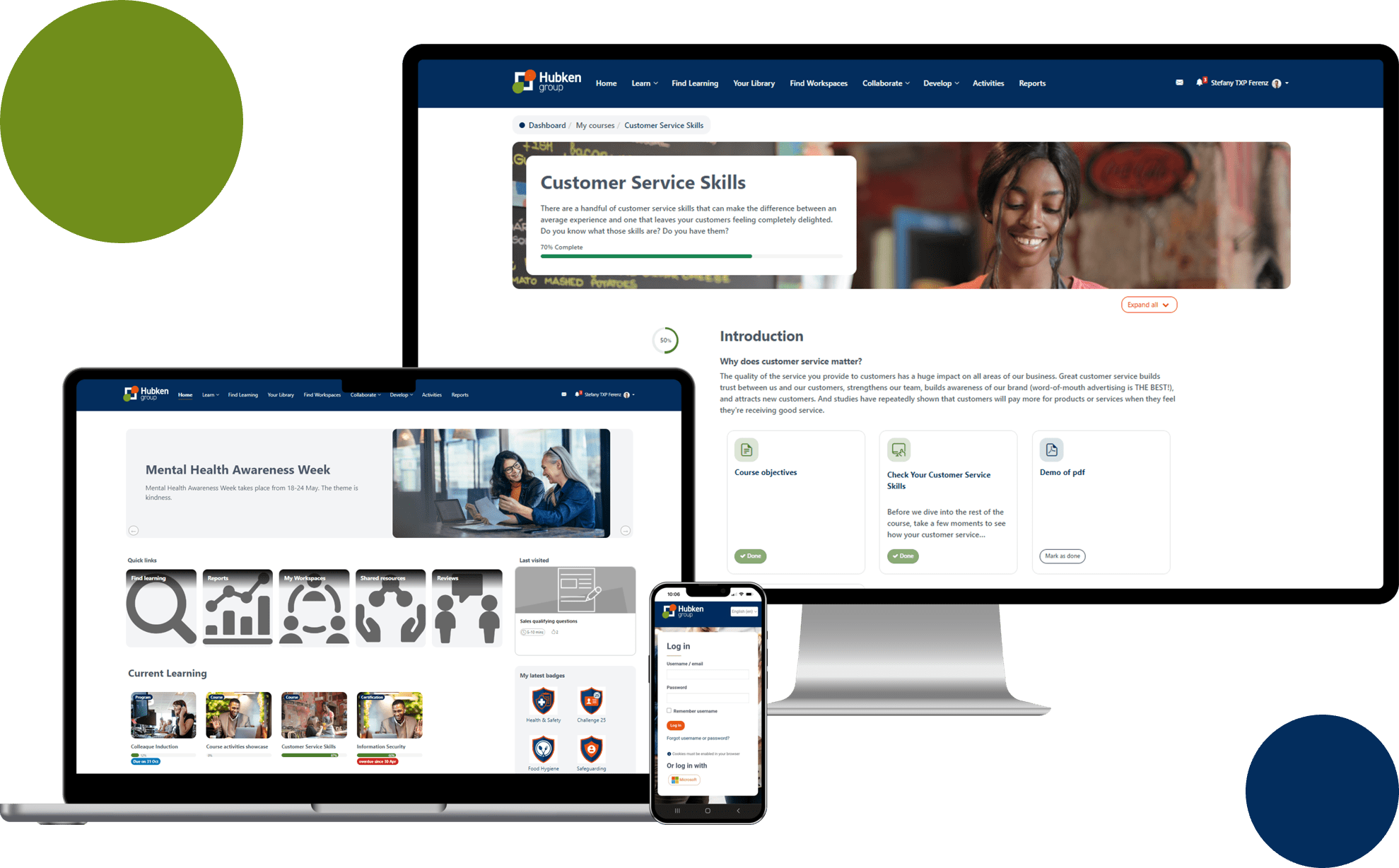 Totara Learn’s e-learning functionality