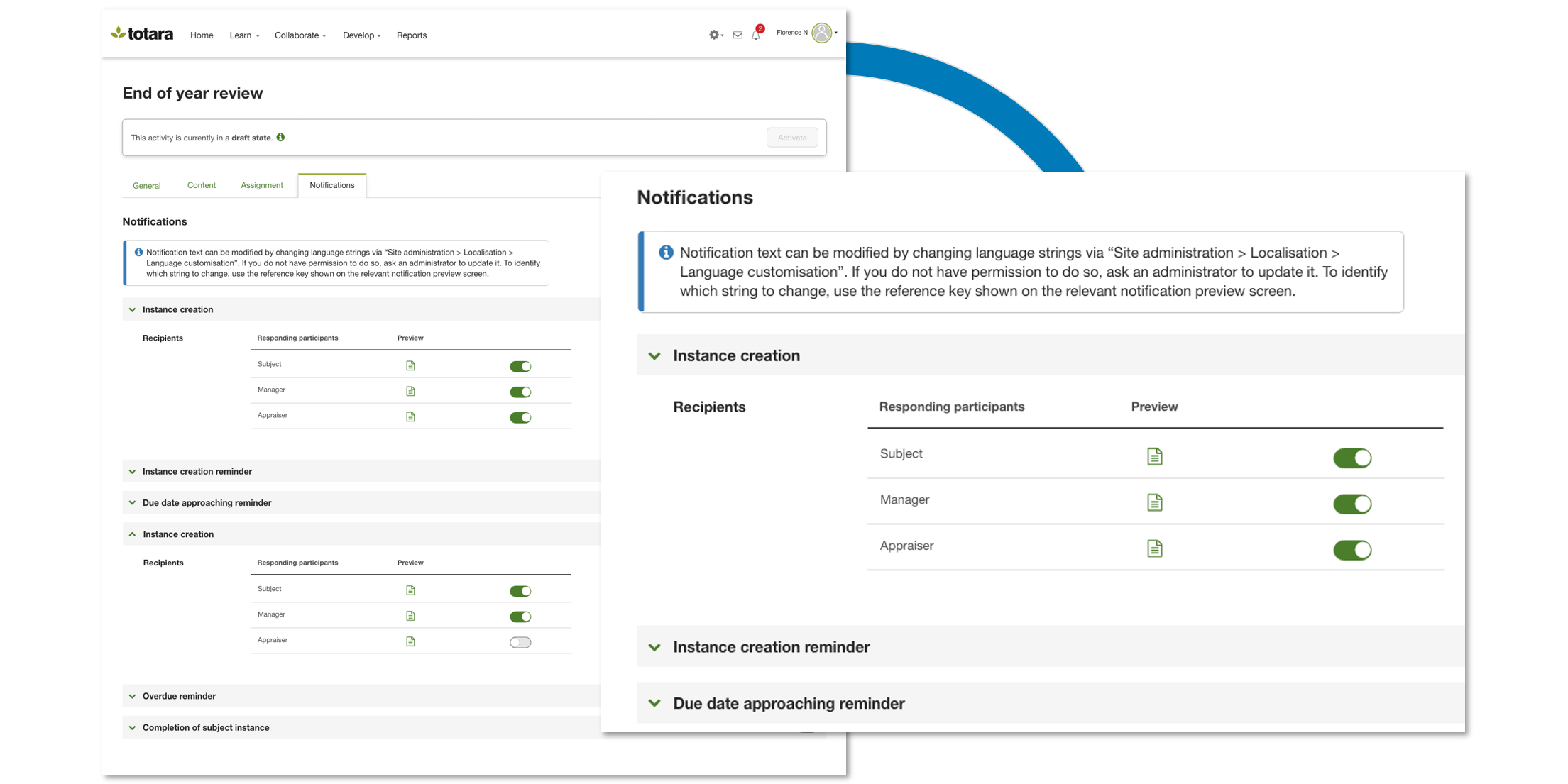 Totara Perform - How much control do I have over the platform?