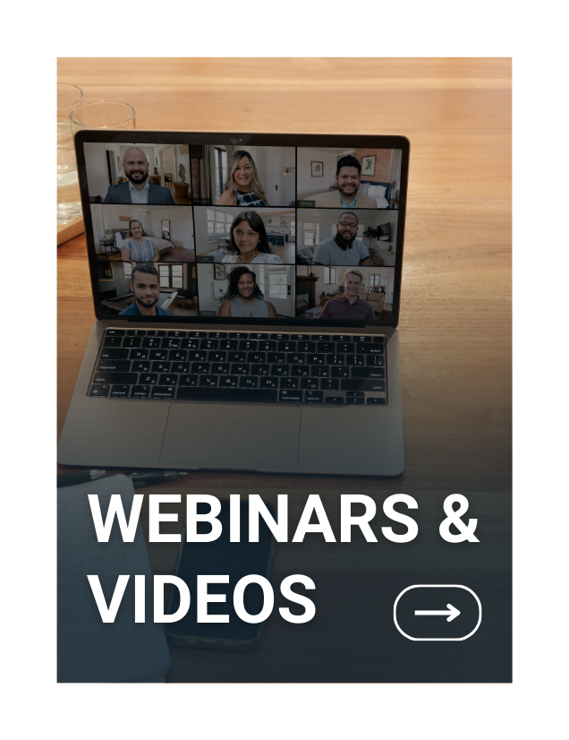 webinars and videos